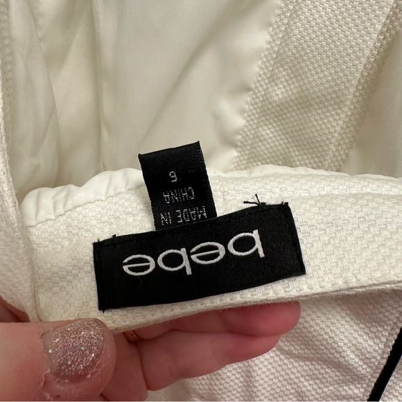 Vintage BeBe y2k tennis halter dress ruffles button front - Picture 8 of 15